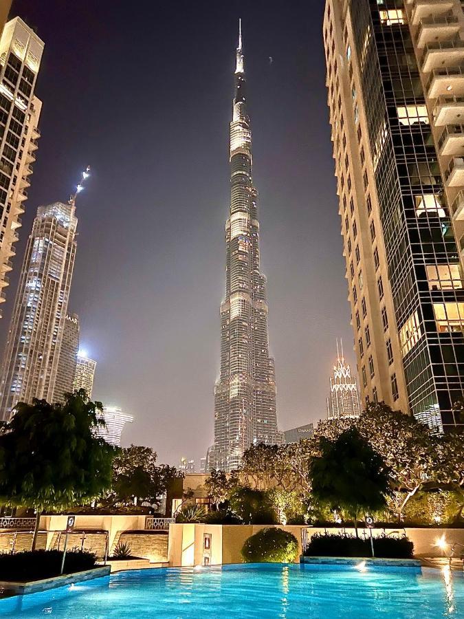 Spectacular Burj & Fountain View - Luxurious 3 Bedrooms & Maids Room - The Residences Dubai Exterior foto