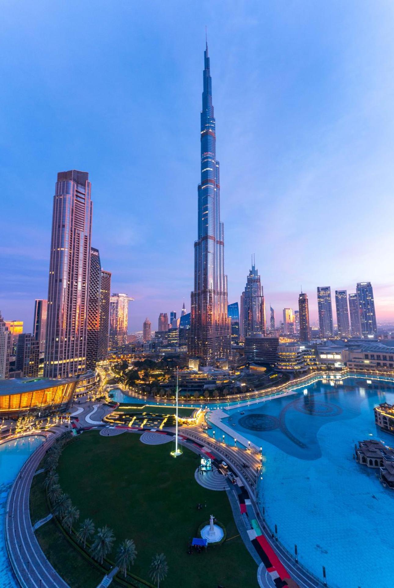 Spectacular Burj & Fountain View - Luxurious 3 Bedrooms & Maids Room - The Residences Dubai Exterior foto
